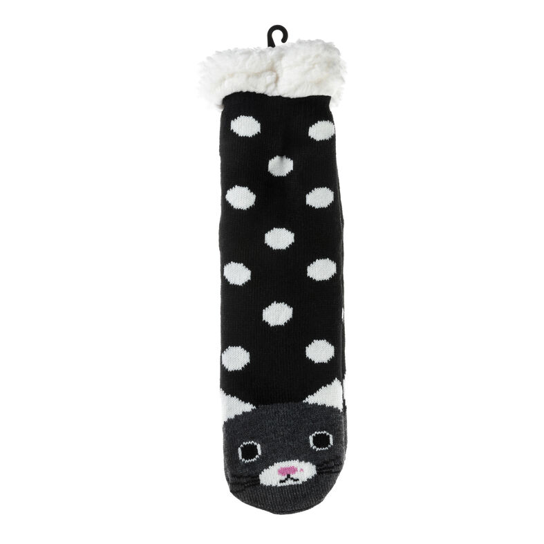 Calcetines y medias negras para mujer
