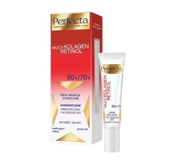 Perfecta Multi-Kolagen Retinol krem pod oczy i na okolice ust 60 /70  15ml