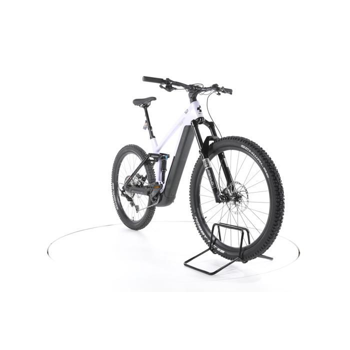 Vélo électrique - Cube Stereo Hybrid 140 HPC SL - violet - VTT électrique tout suspendu - Bosch 750 Wh Reconditionné