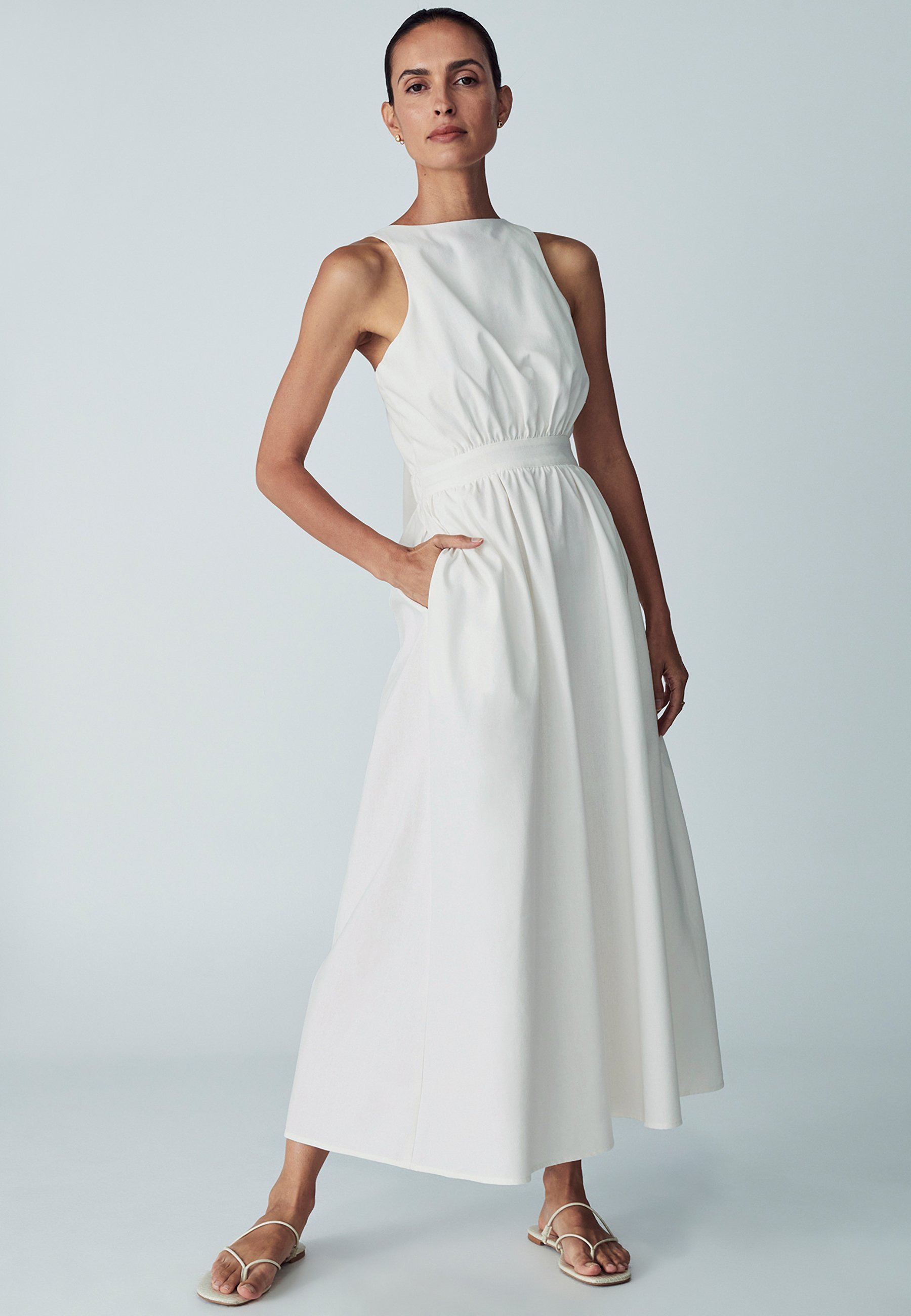 WILLA LILIANA - Robe de jour - blanche