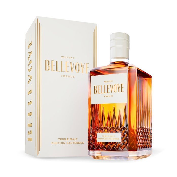 BELLEVOYE - BIANCO - Whisky - Triple Malt - Origine: Francia - 40% di alcol - bottiglia da 70 cl