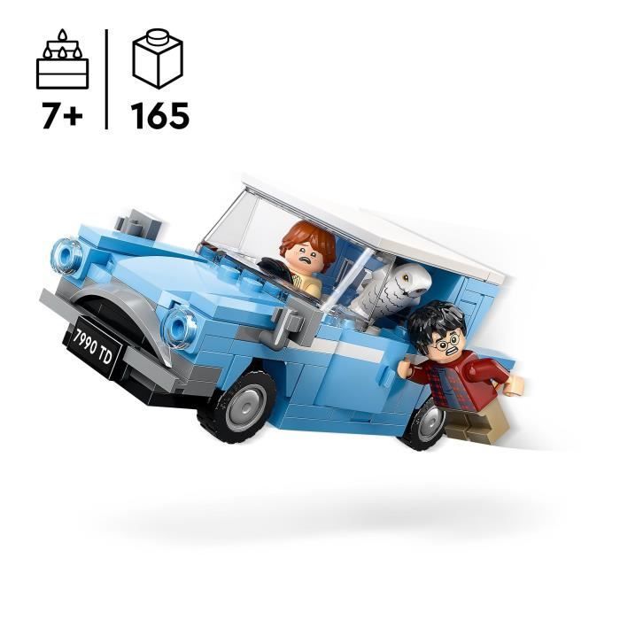LEGO Harry Potter 76424 La Ford Anglia Volante, Jouet pour Enfants, Voiture à Construire
