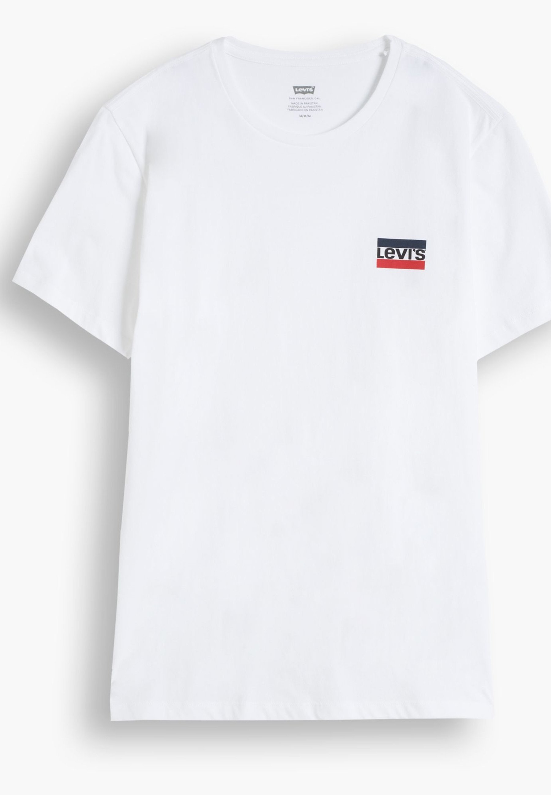 Levi's® 2-pack - Basic T-shirt - wit/zwart