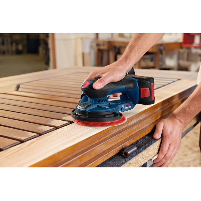 Random Orbital Sander - Bosch - GEX 18V-150-3 - 18V - Cordless - Ergonomic