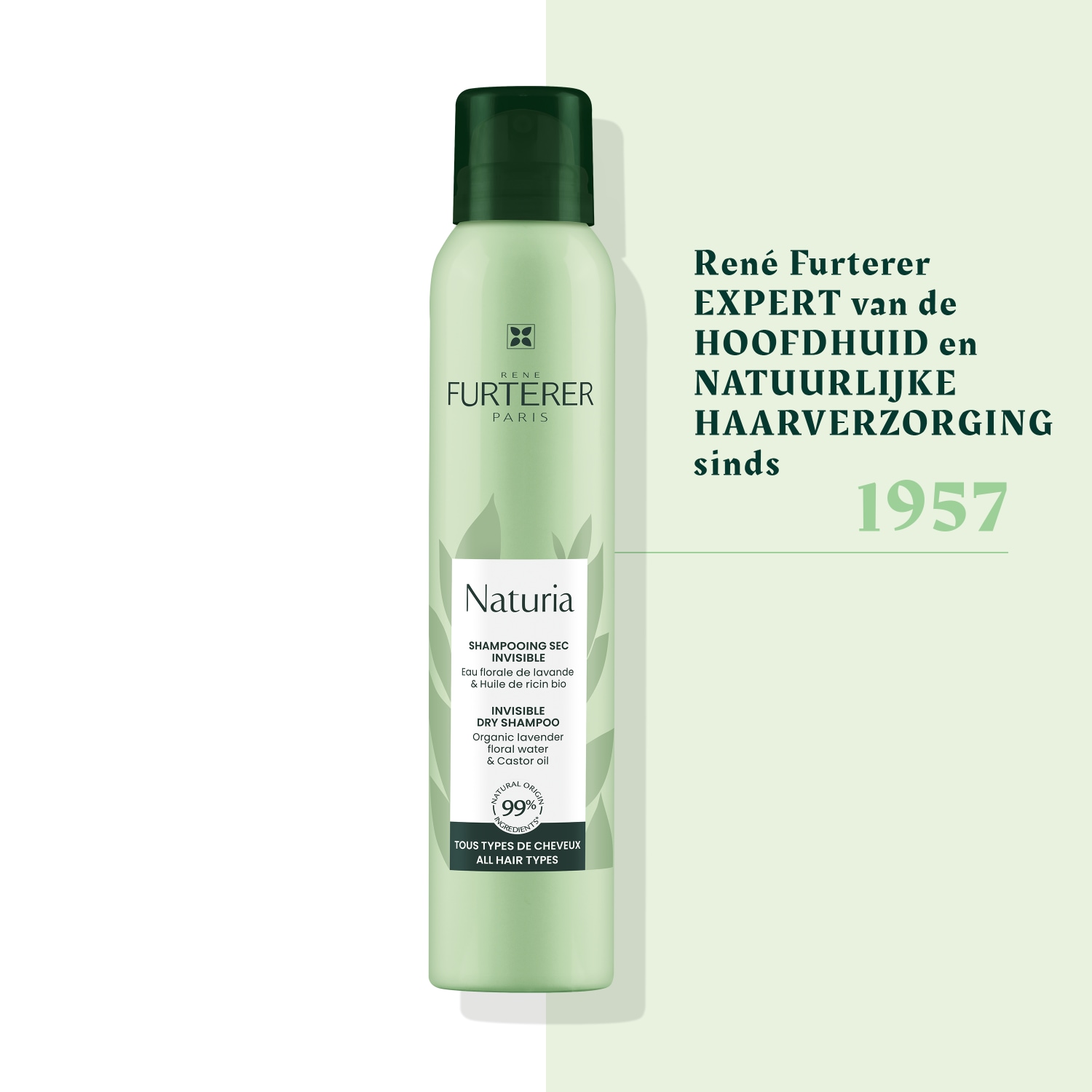 Shampoo secco René Furterer Naturia Invisible Dry Shampoo - 75 ml