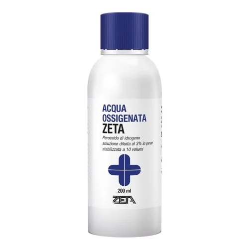 Desinfetante ZETA FARMACEUTICI Peróxido de Hidrogênio 10 Vol 200 ml