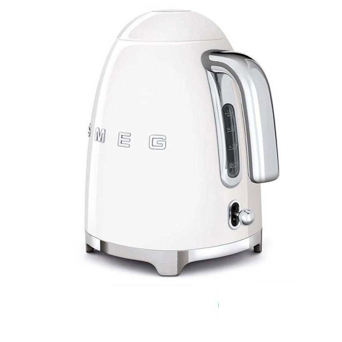 Bollitore - SMEG - KLF03WHEU - 1,7 L - 2400 W - Acciaio inox verniciato - Bianco