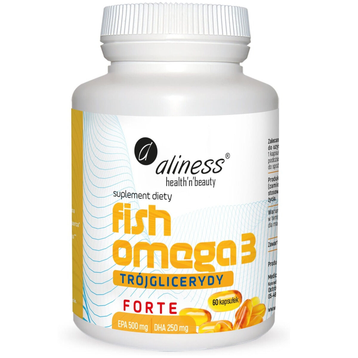 Aliness Fisch Omega 3 FORTE