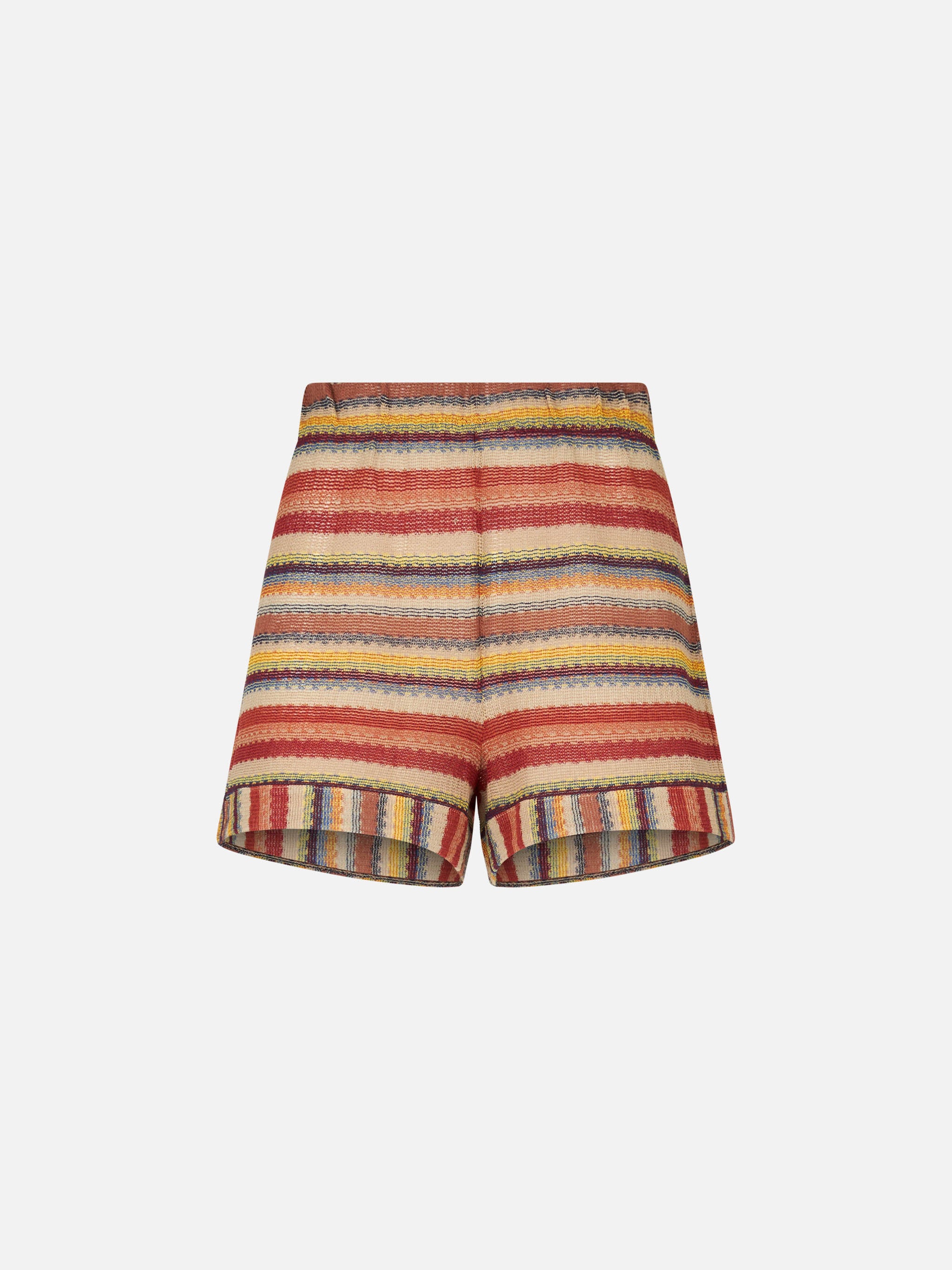 Strickshorts im Navajo-Stil