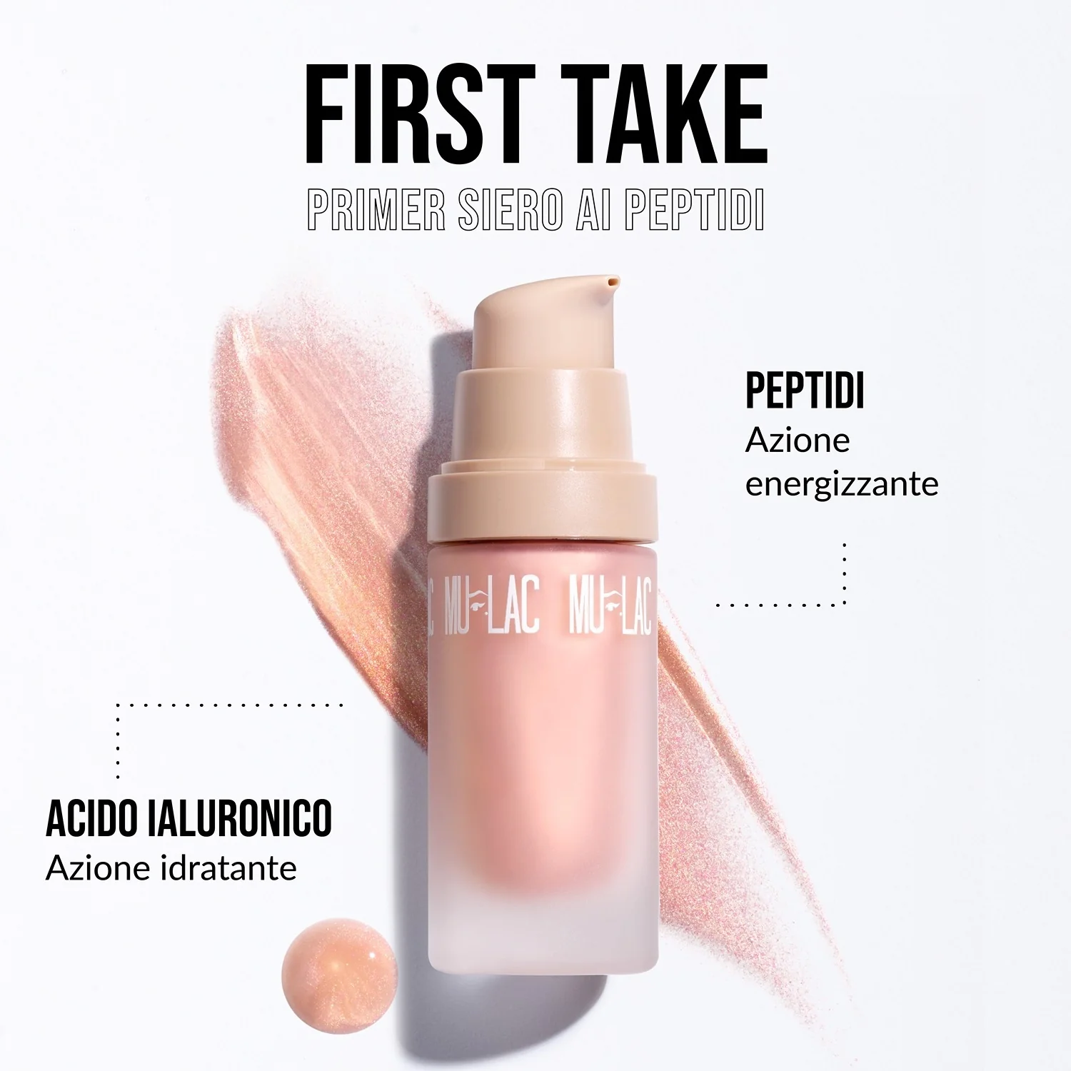 Viso FIRST TAKE PRIMER - Primer Siero Ai Peptidi - Base trucco