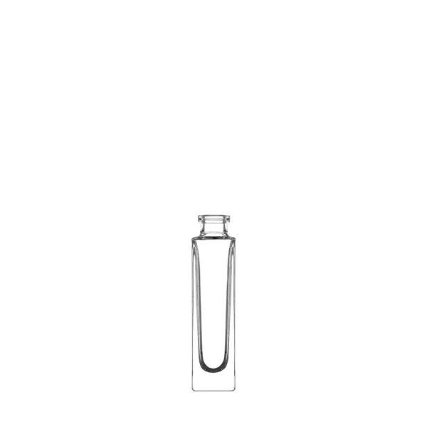 Flacon en verre transparent VIP Square 5 ml FEA 13