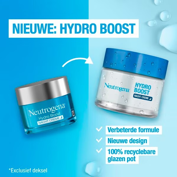 Neutrogena Hydro Boost noćna krema<br>50ml - Svi tipovi kože + (akne) osjetljiva koža