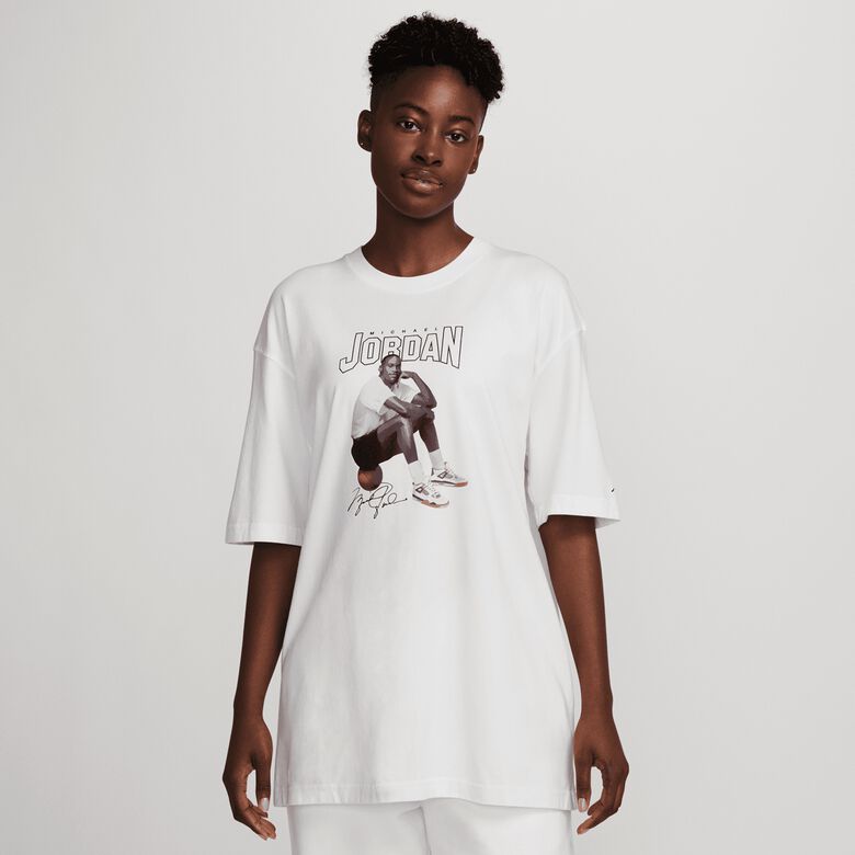 T-shirt oversize à manches courtes et imprimé graphique