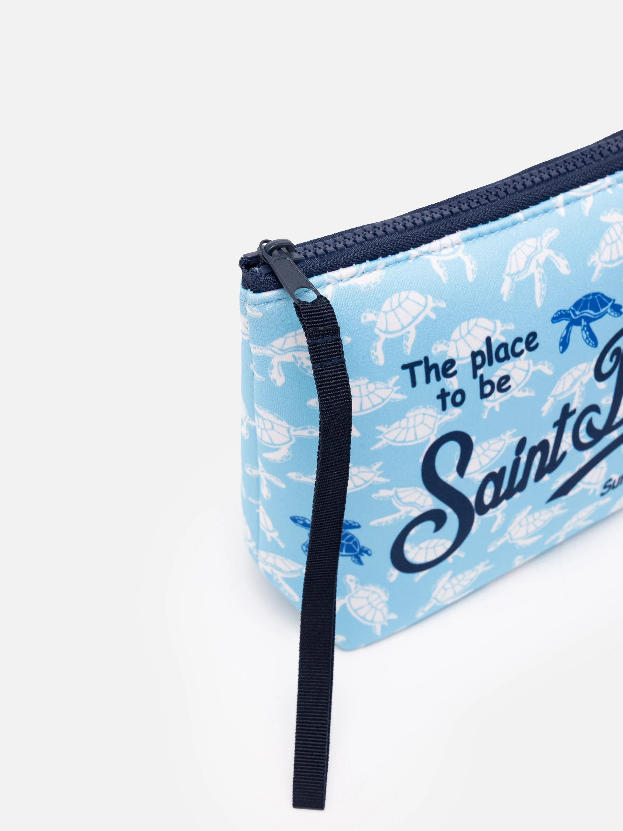 Aline scuba clutch met schildpadprint