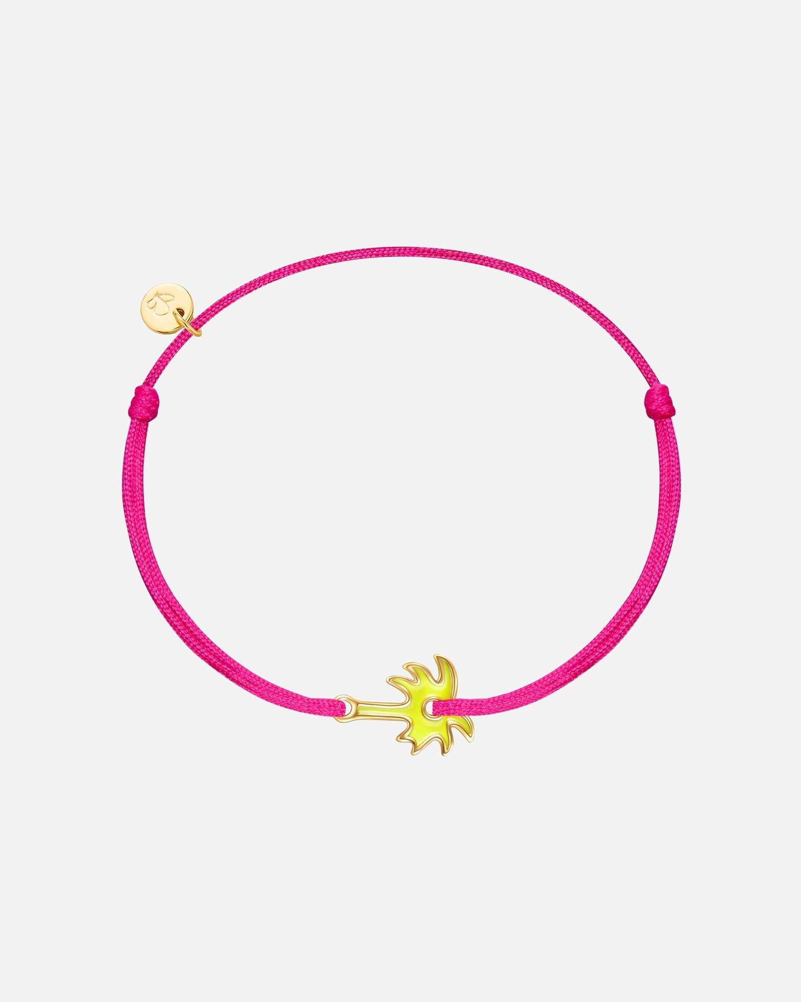 Glanzstücke München palmboomarmband in sterling zilver goudkleur – 15,0–22,0 cm, flexibel verstelbaar