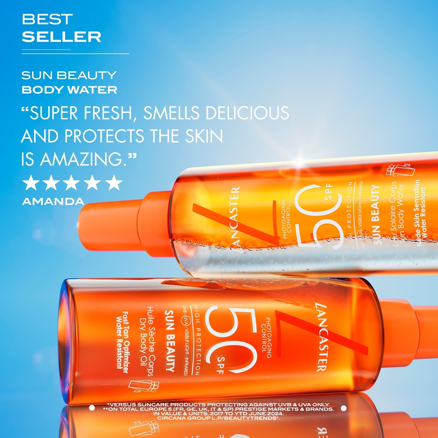 Lancaster Sun Beauty suho ulje za tijelo SPF 50 - 150 ml