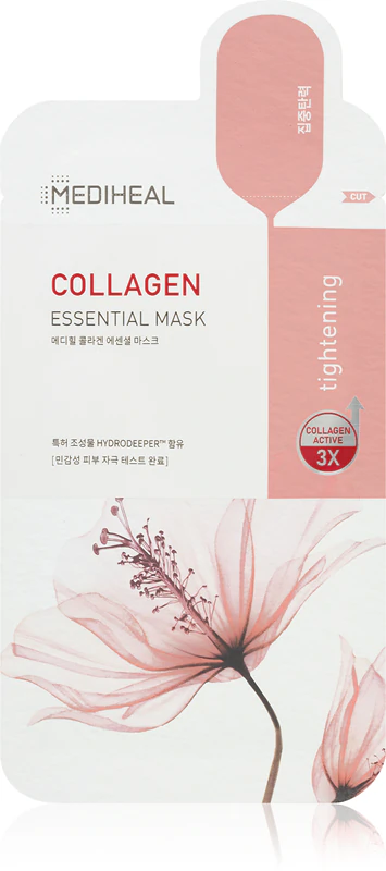 Hydratační plátýnková maska MEDIHEAL Essential Mask Collagen s kolagenem