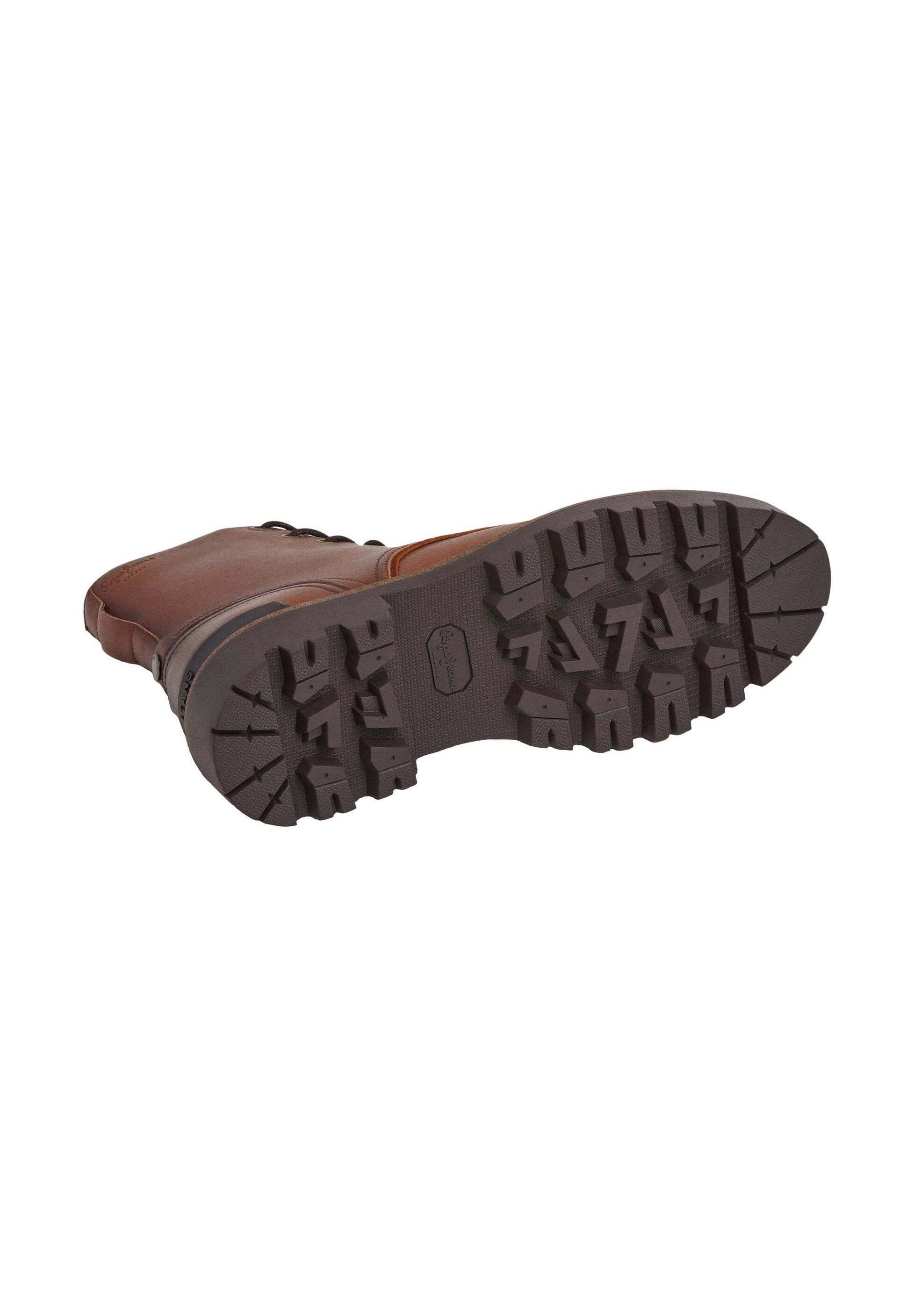Pepe Jeans RYAN BRIT M - Schnürstiefeletten - Cognacbraun