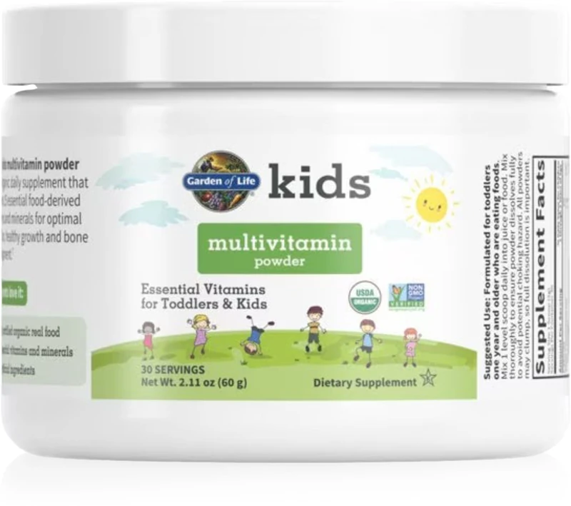 Multivitamínový doplnok stravy Garden of Life Kids v prášku pre deti