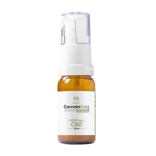 CannabiGold Terpenes+ 1000 mg CBD 12 ml