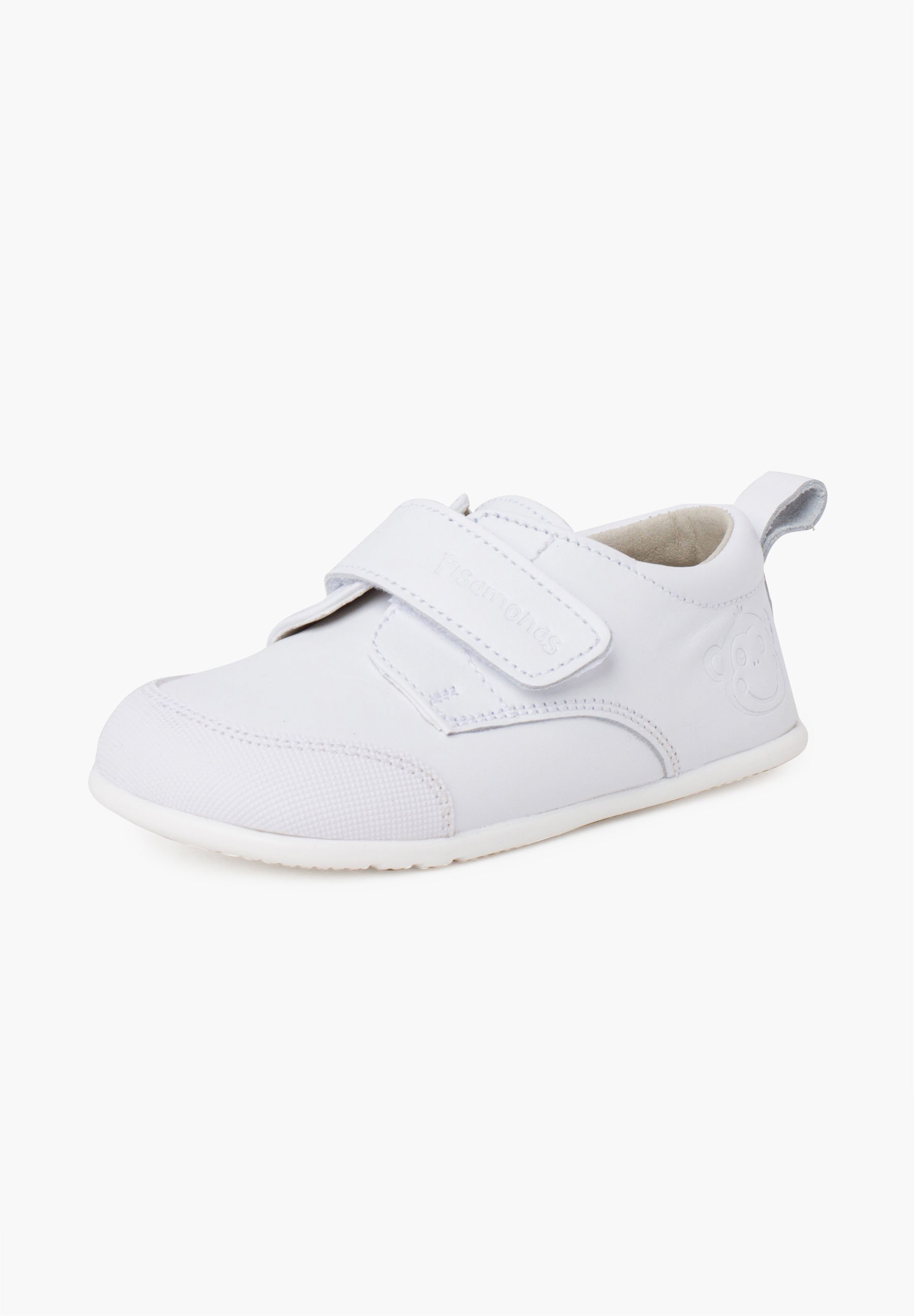Pisamonas REINFORCED FLEXIBLE SOLE - Topánky s remienkom - biele