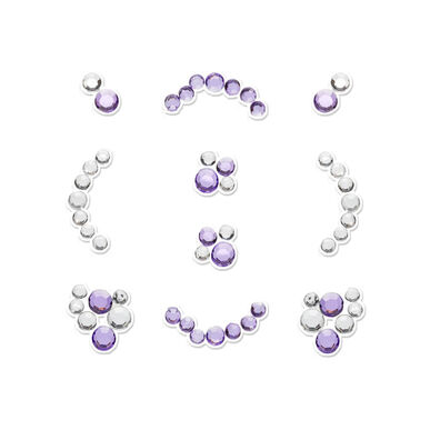 3D lak na nehty Essence Brilliant Jewels 10 kusů 10 kusů