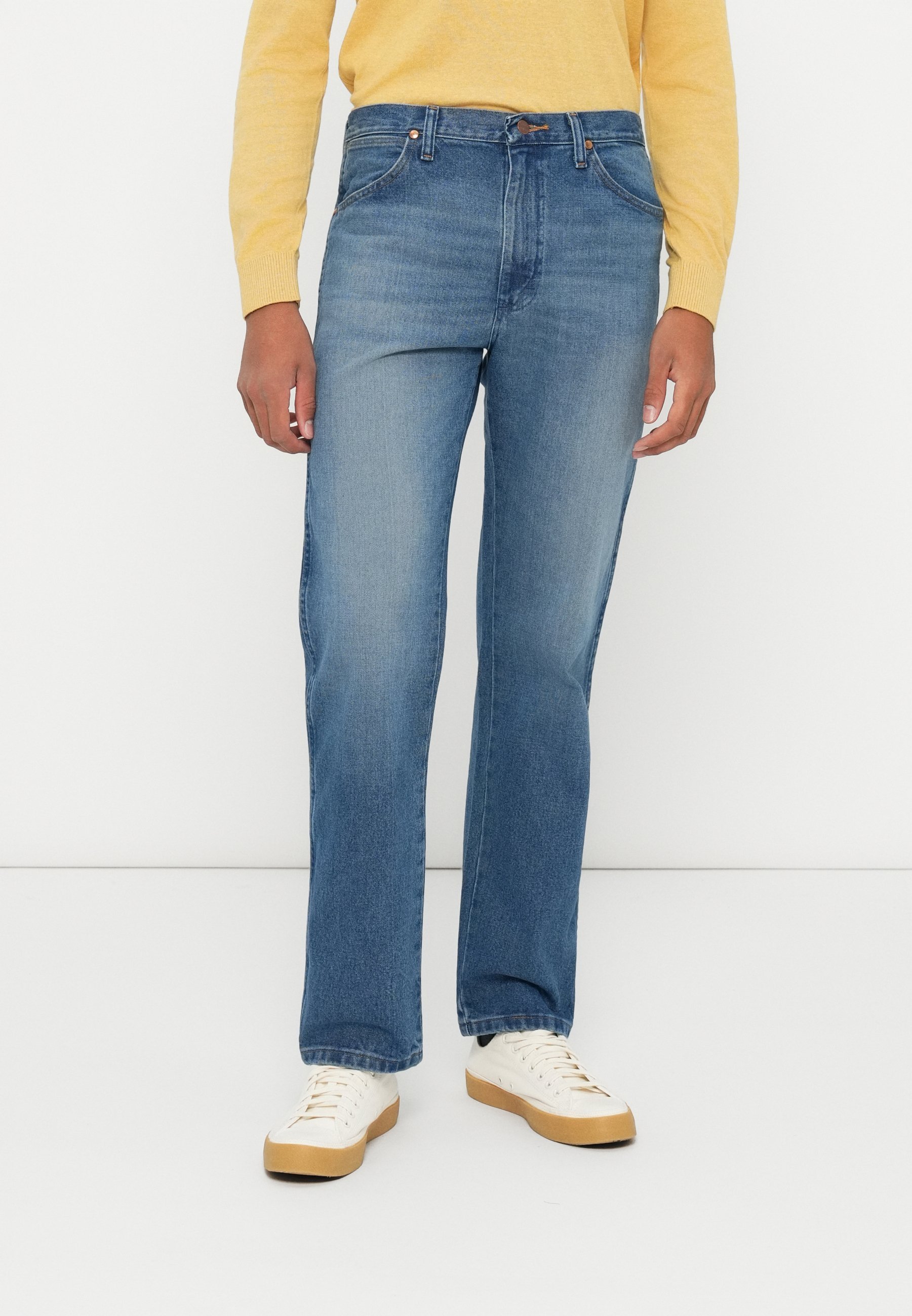 Calça jeans Wrangler de perna reta - Breeze Hunter