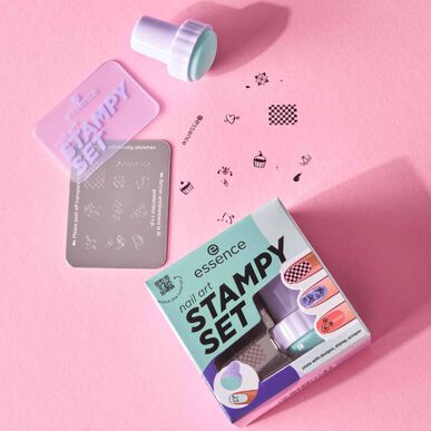 Juego de diseño de estampado de uñas Essence, 3 piezas
