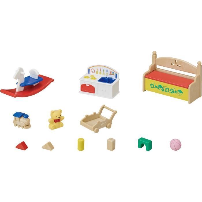 Miniature figurines - SYLVANIAN FAMILIES - The babies' toy box