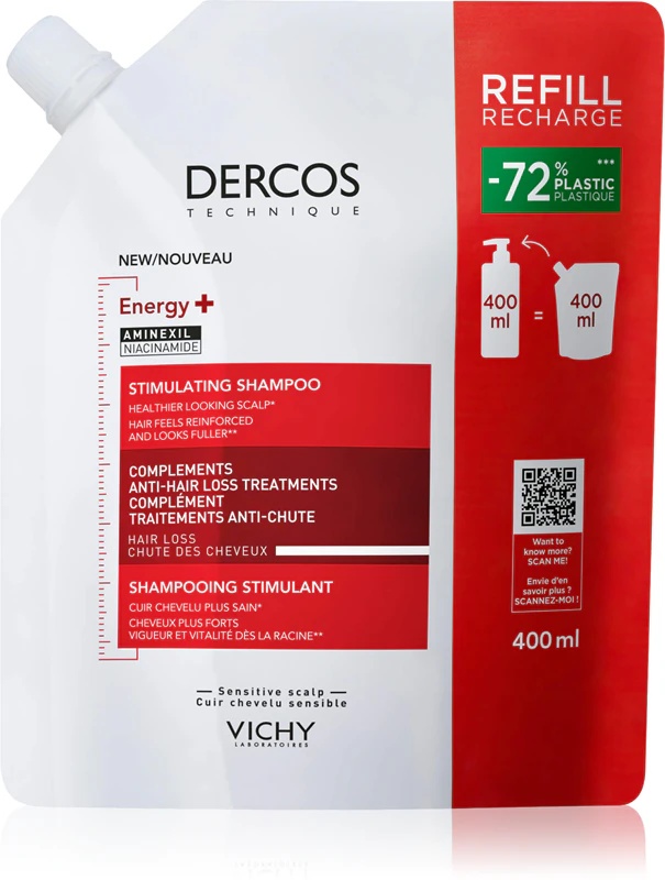 Vichy Dercos Energizing Krepitev šampona proti izpadanju las