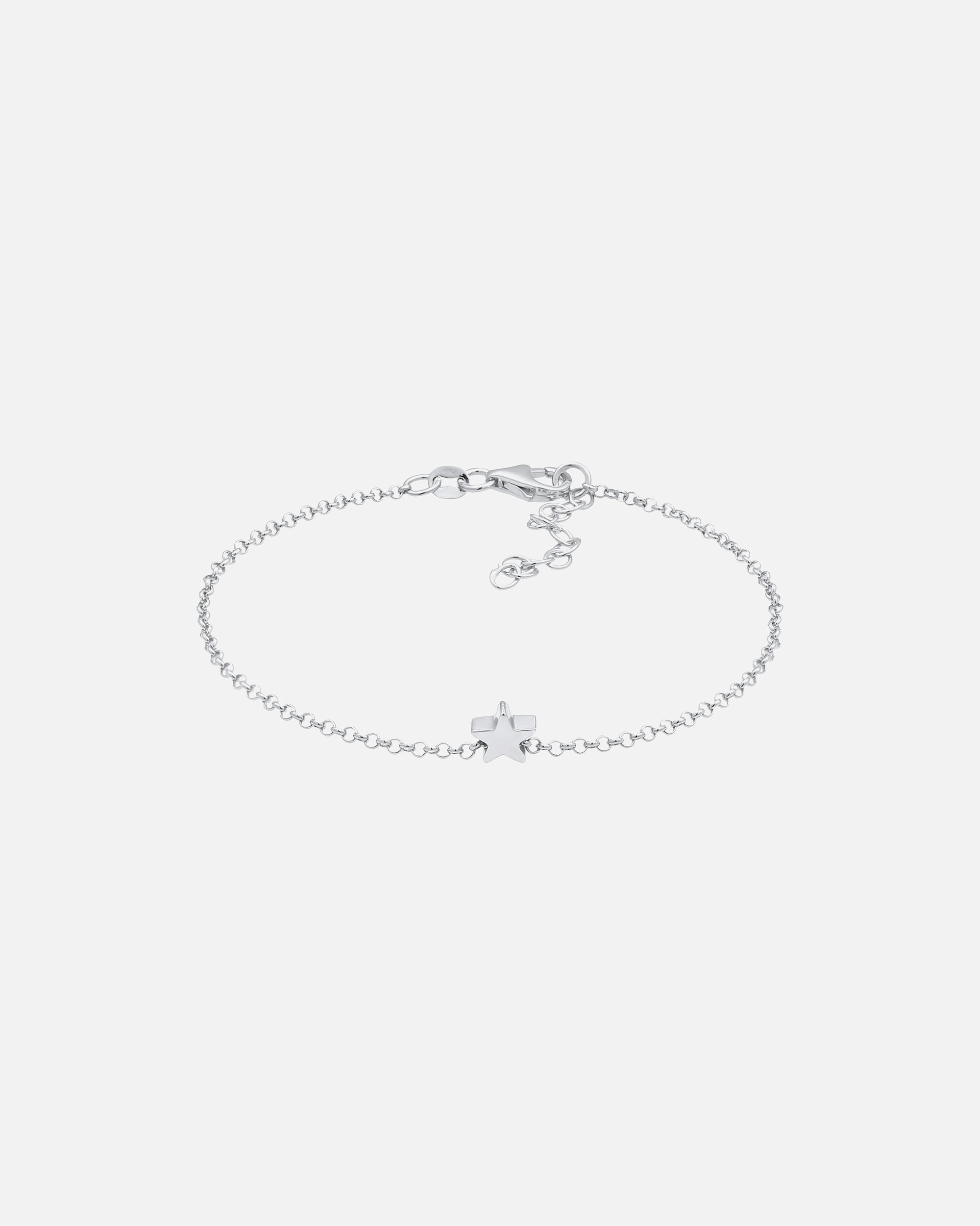 Elli Astro Étoile Basic Bracelet Femme - (925/1000) Argent