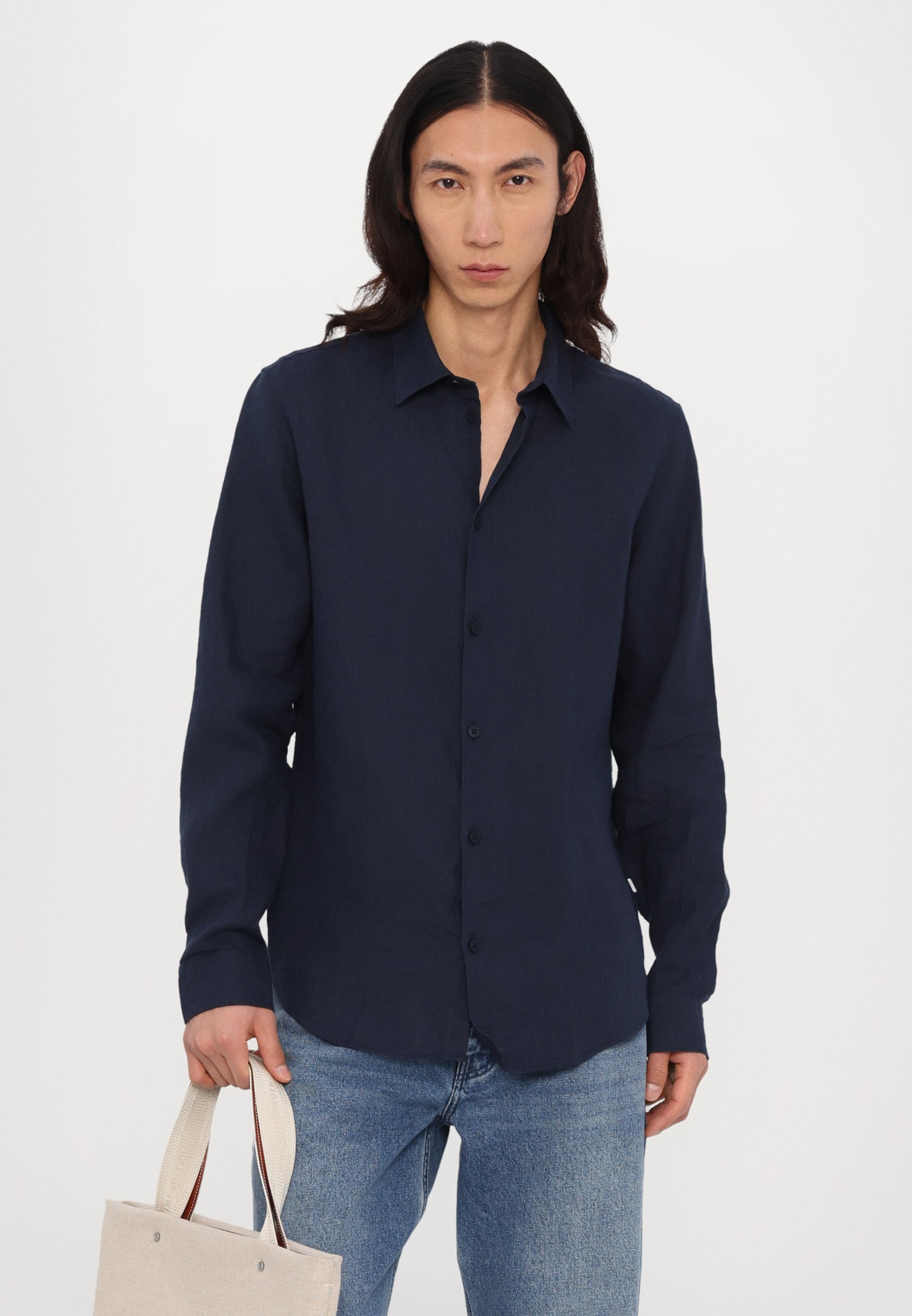 NN.07 CAMISA ENZO - Camisa - azul escuro
