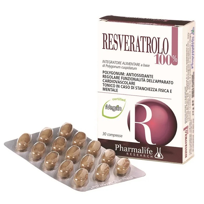 PHARMALIFE Resvératrol 100% 30 comprimés