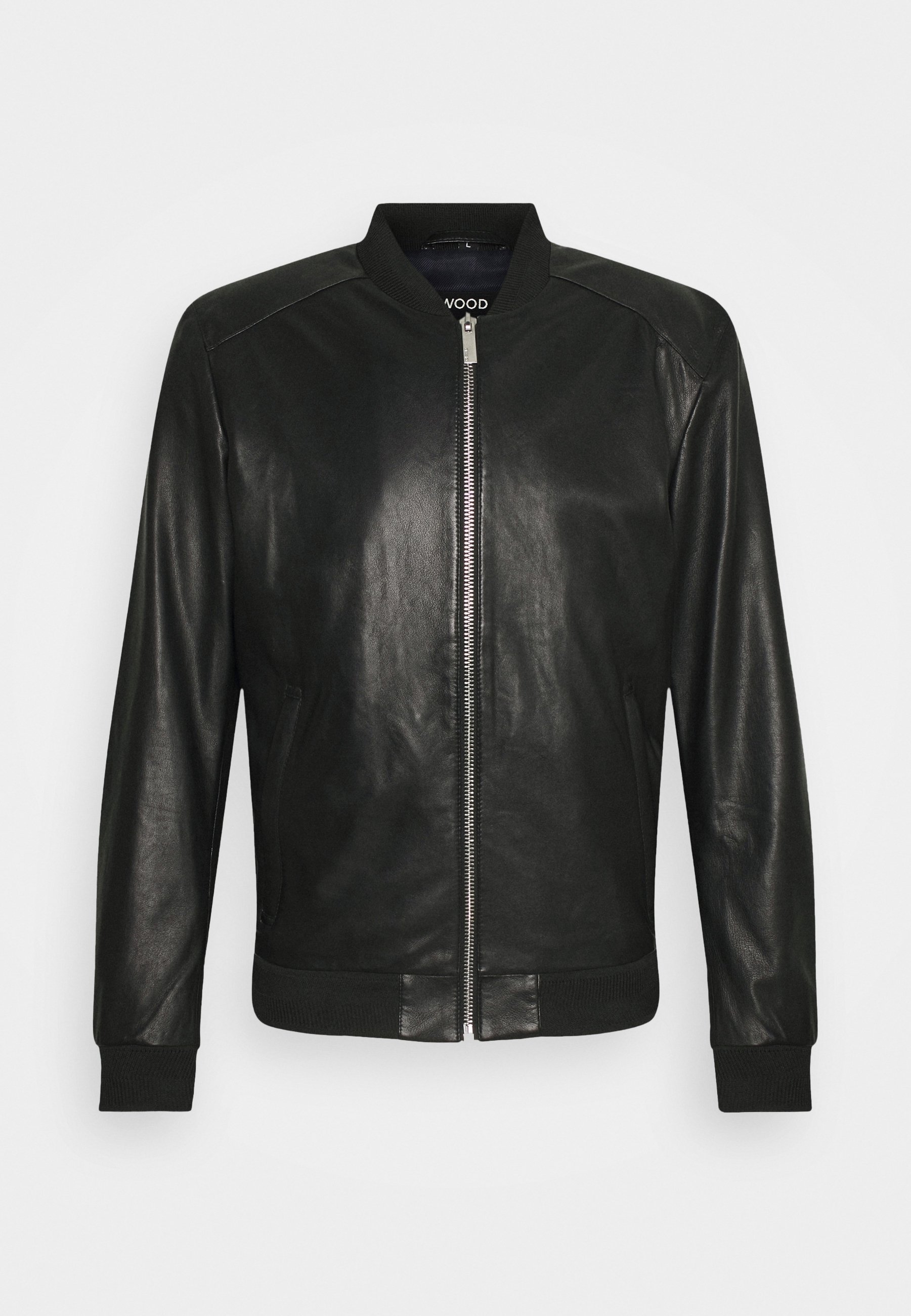 Oakwood leren jas - zwart