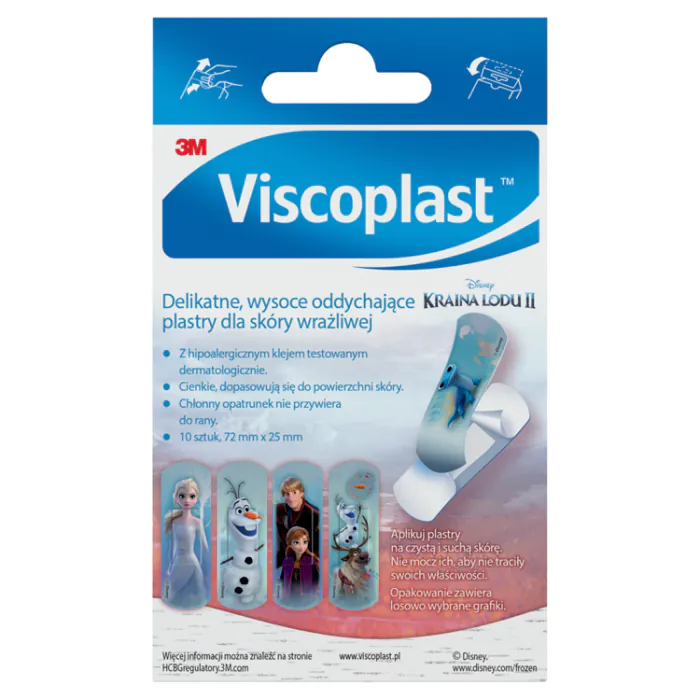 Viscoplast Kraina Lodu, Plastry dla dzieci