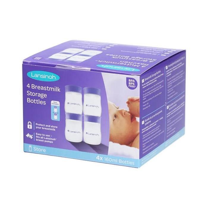 Lansinoh Breast Milk Storage Containers 4x160ml