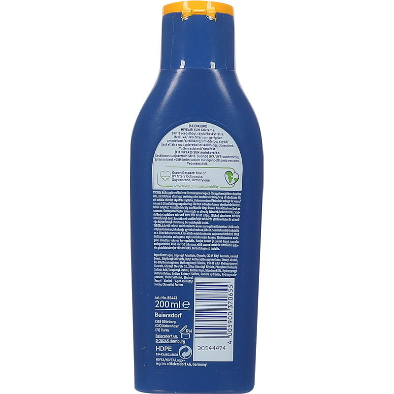 Nivea Nivea Sun SPF15 200ml lotion