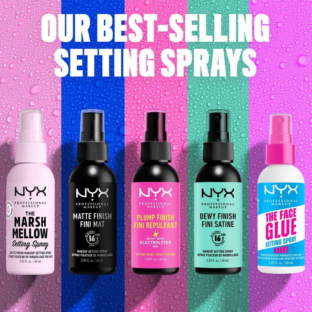 NYX Professional Makeup Fixing Spray The Face Glue Setting Spray - 60 ml
