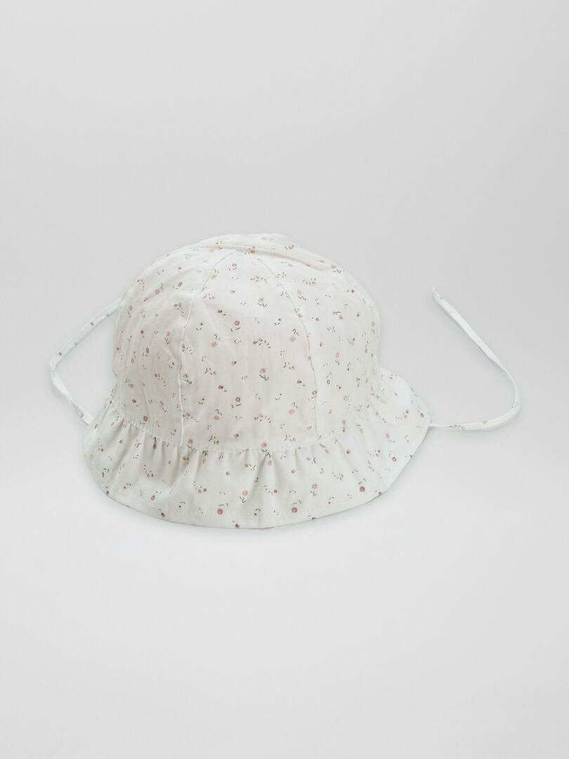 Boné Bob Estampado - BRANCO