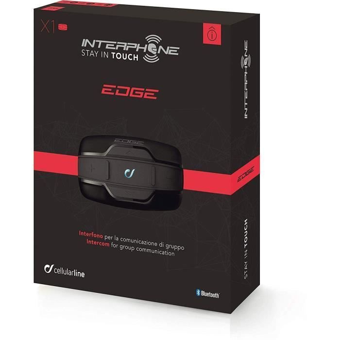 CELLULAR LINE Intercom moto - Edge - Single pack