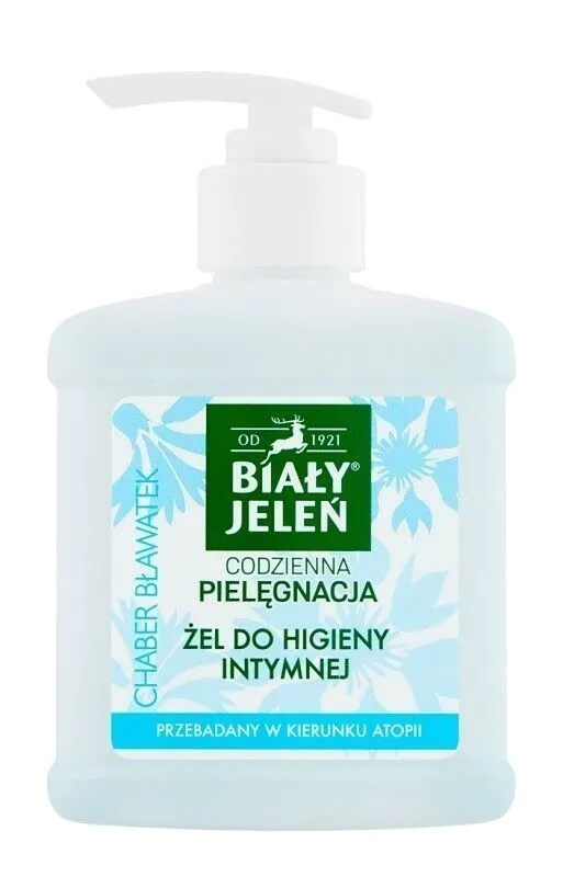 Biały Jeleń Hipoalergiczny Żel do Higieny Intymnej z Bławatkiem
