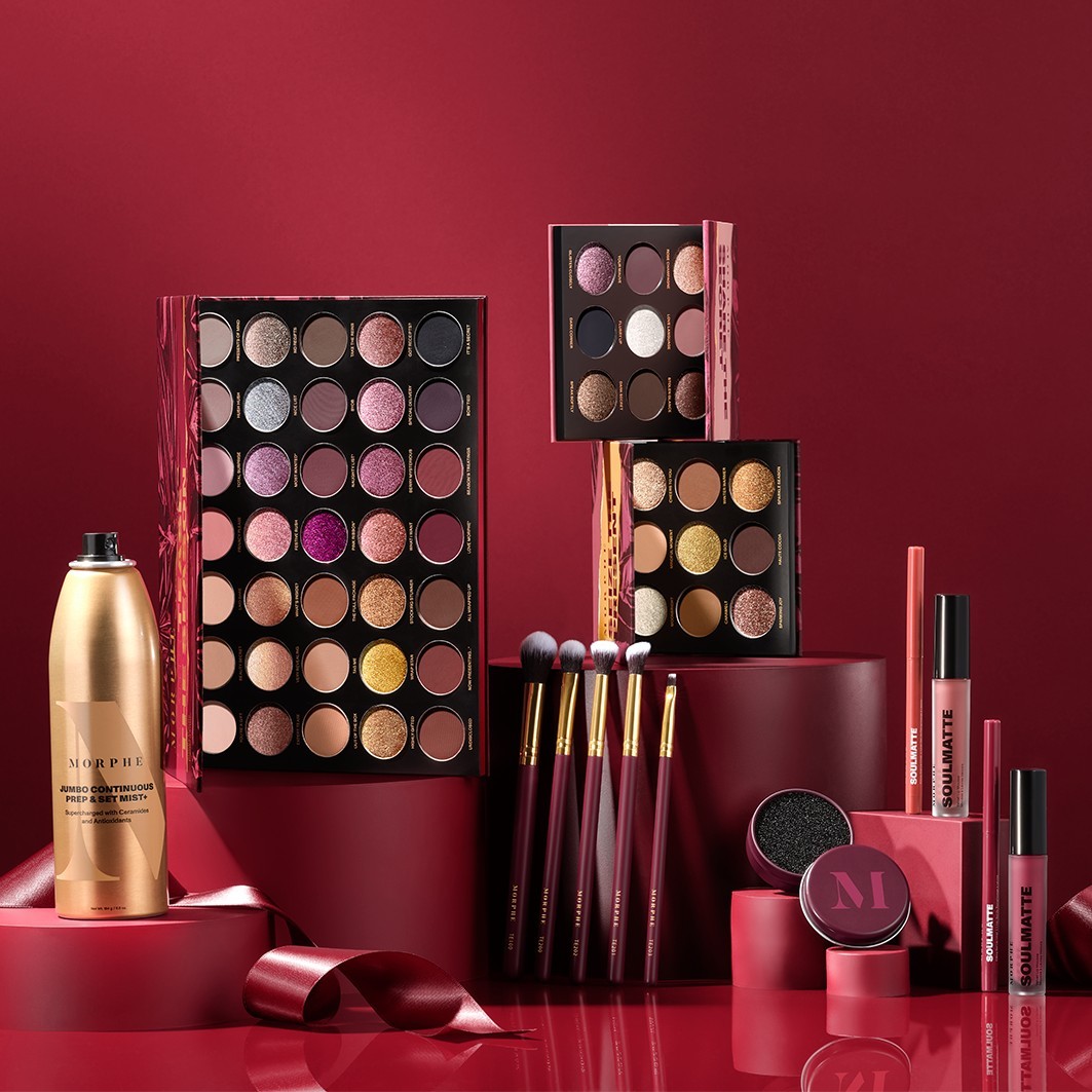 Morphe Fixierspray Holiday Collection Continuous Prep & Fix Mist+ - 184 г