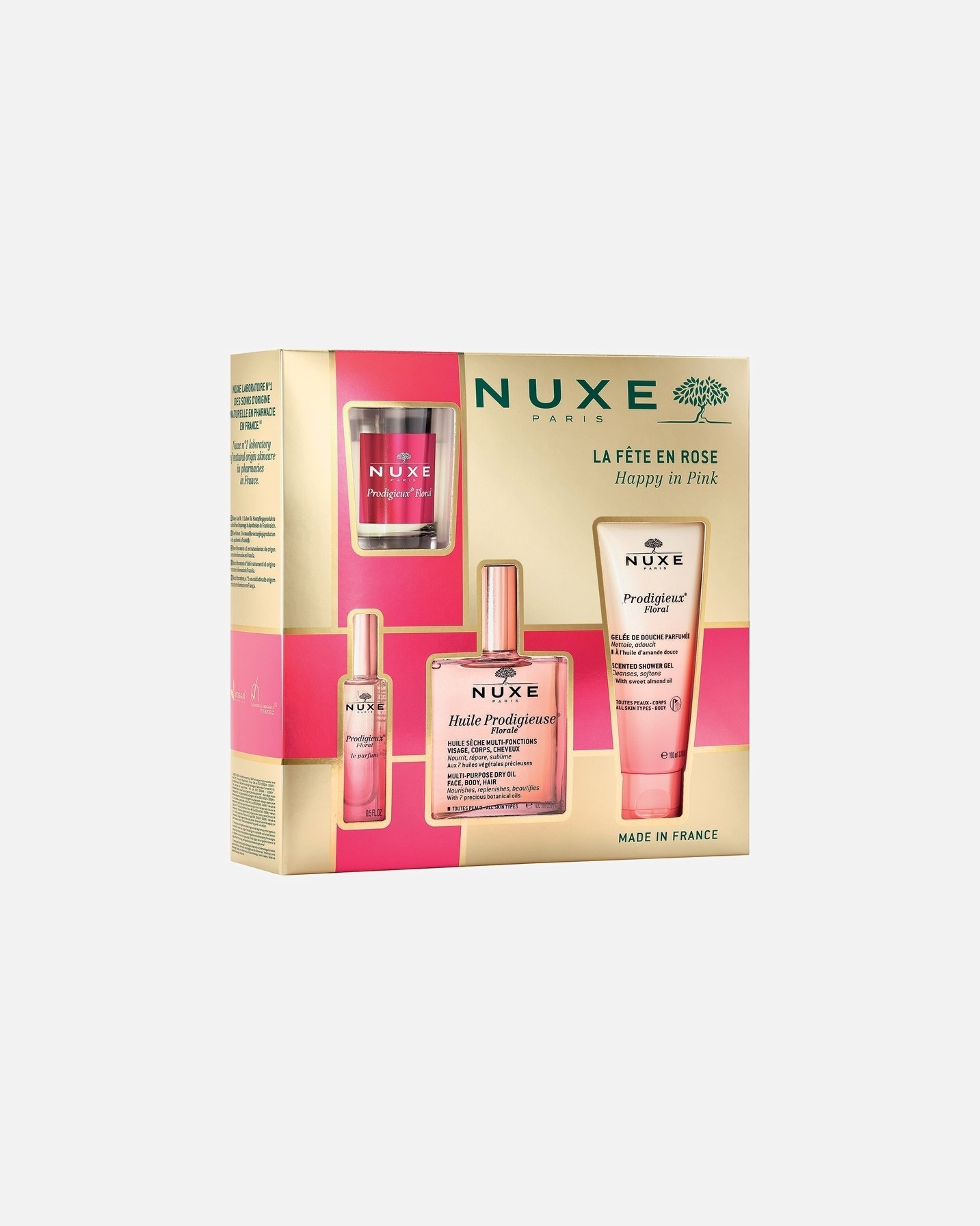 NUXE Prodigieux® Floral Happy in Pink сет за негу тела – 1 комад