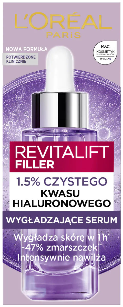 L’Oréal Paris De Revitalift Filler 1,5% HA Serum do twarzy
