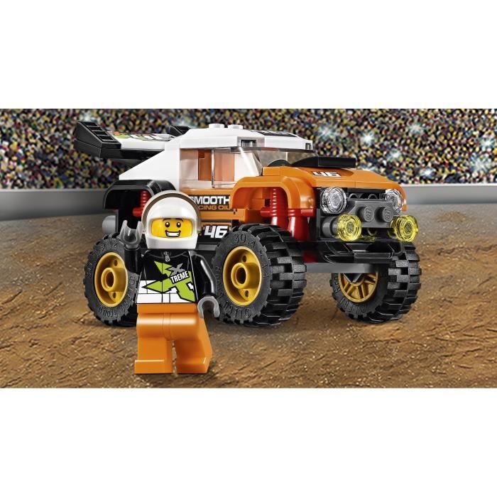 LEGO® City - Konkurrence-firhjulstrækkeren - Model 60146 - Orange - 91 dele
