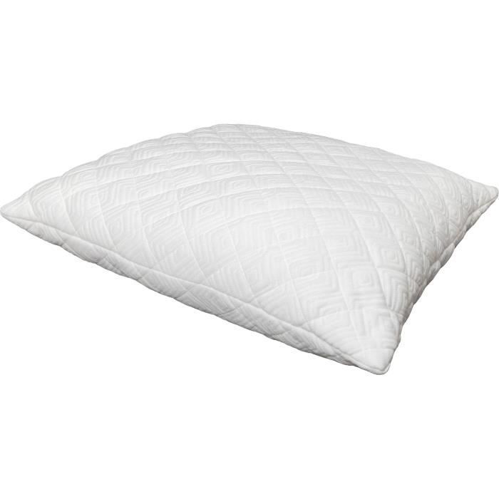 Almohada acolchada DODO - 60x60 cm - Soporte firme - Funda extraíble