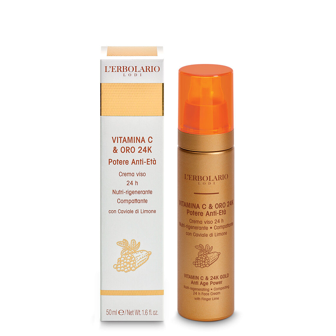 L'Erbolario Vitamine C et Or 24K