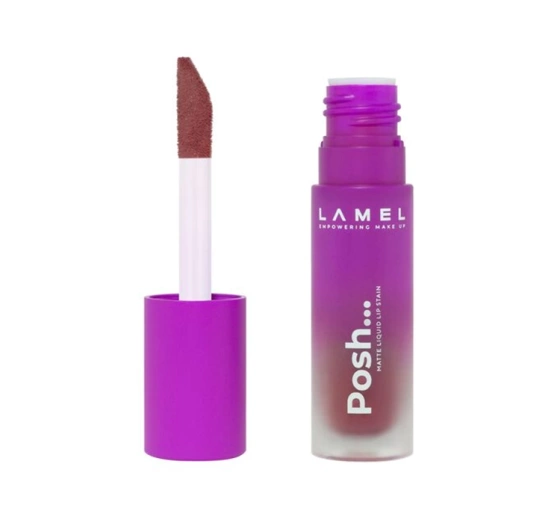 Lamel Posh Matte Liquid Lip Stain pomadka do ust 405 Punch Pink 4ml