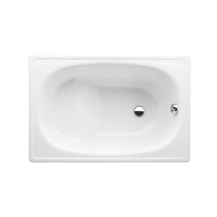 Jika (Groupe Roca) - Riga 105 x 70 x 37.5 cm Baignoire gain de place en acier émaillé, sans pieds, blanc (H2340000000001)