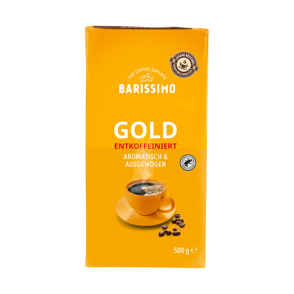 Σκόνη καφέ Gold χωρίς καφεΐνη, 12 x 500 g